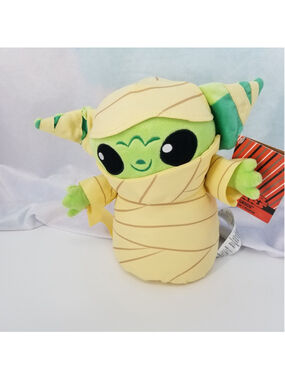 Grogu Halloween Plush Mummy Star Wars Mandalorian 9.75” Baby Yoda NWT